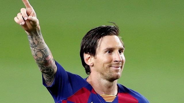 Messi tem 21 gols em 24 jogos no Campeonato Espanhol