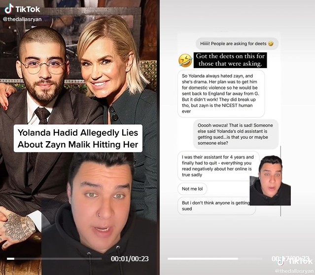 Yolanda Hadid teria mentido sobre agressão de Zayn Malik para deportá-lo, diz site (Foto: Reprodução/ Instagram)