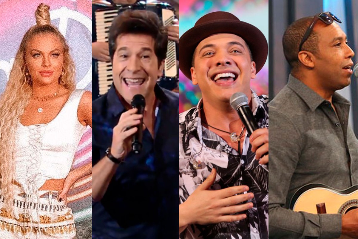 Luisa Sonza, Wesley Safadão, Daniel e Salgadinho se ...