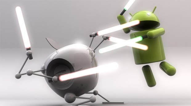 apple android fight (Foto: Divulgação )