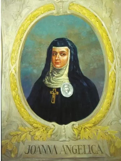 Joana Angélica morreu após ser atingida por golpes de baioneta quando tentava proteger seu convento da invasão de tropas portuguesas (Foto: DOMENICO FAILUTTI_ACERVO DO MUSEU PAULISTA DA USP via BBC)