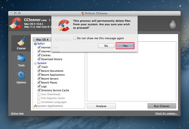 Download Ccleaner Free For Mac