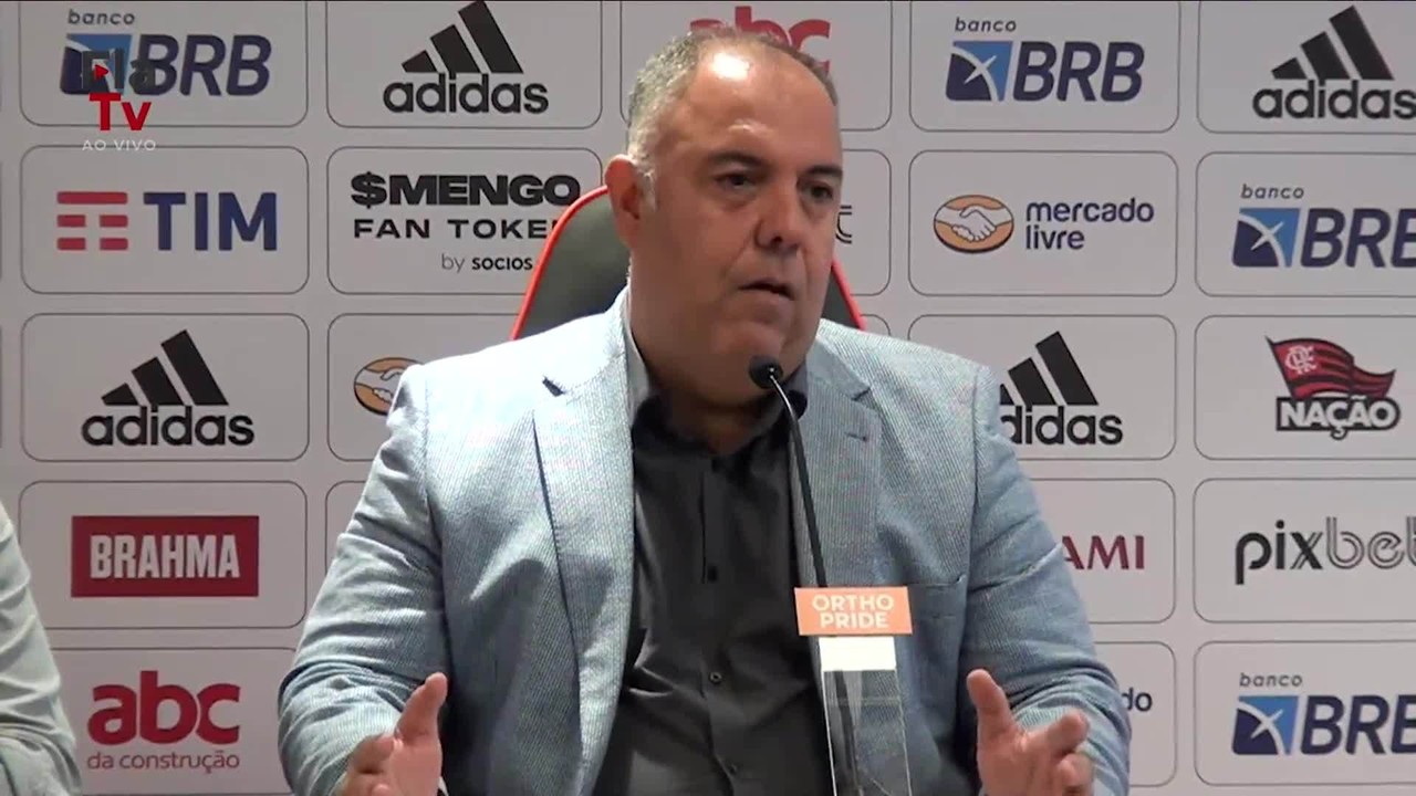 Marcos Braz responde sobre Vidal no Flamengo: 'Absolutamente nada hoje'