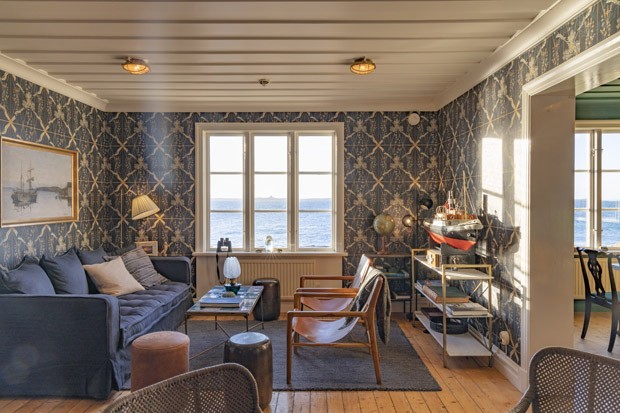 Suécia ganha hotel de luxo isolado em ilha com farol do século 19 (Foto: Divulgação)