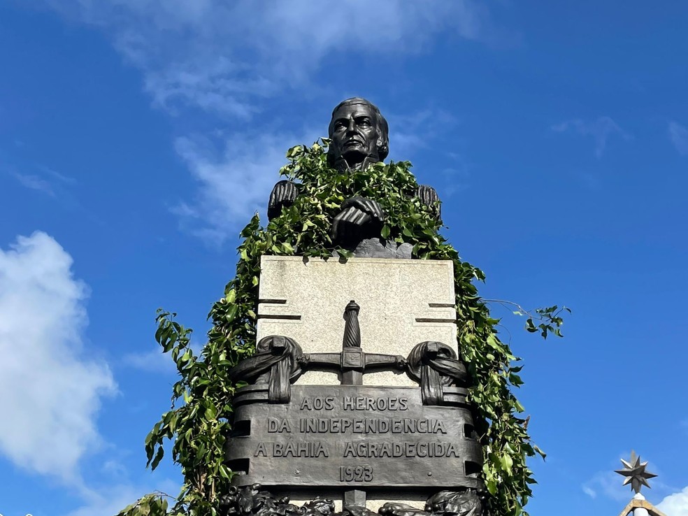 Monumento General Labatut — Foto: Itana Alencar / g1 Bahia