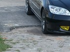 Buracos e desníveis nas ruas de Belém causam prejuízos a motoristas