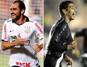 Danilo, Diego Souza, Corinthians x Vasco (Foto: Editoria de arte / Globoesporte.com)
