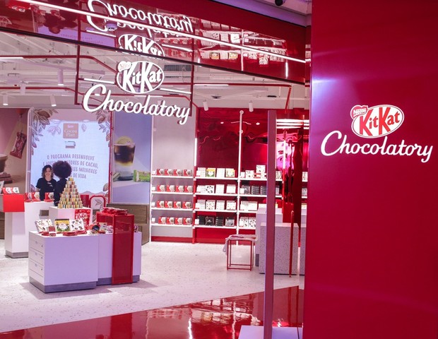 Primeira loja da KitKat no Brasil é inaugurada em São Paulo  (Foto: Divulgação / Thiago Duran )