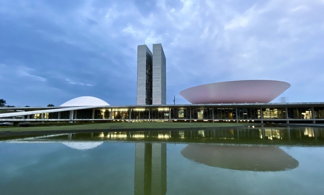 O prédio do Congresso Nacional
