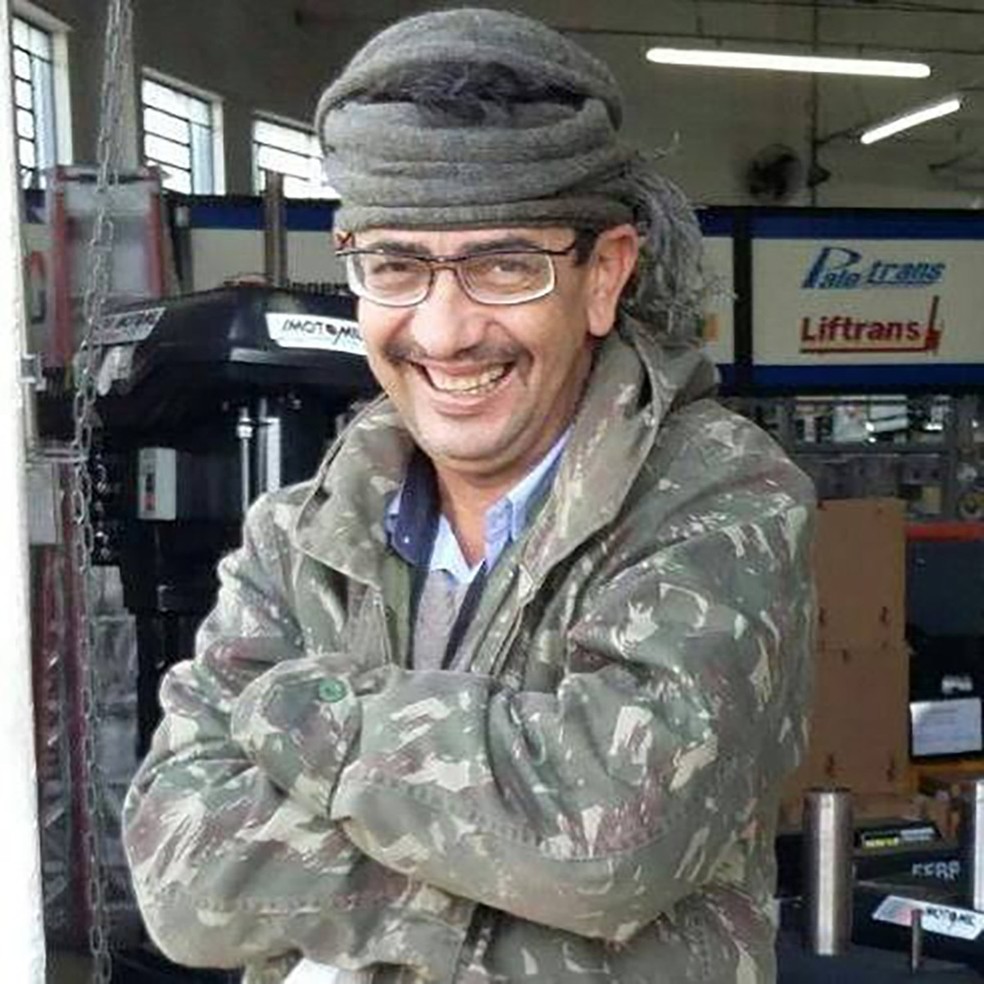 Jonas Lucas Alves Dias, de 55 anos, ganhador da Mega-Sena, assassinado em Hortolândia (SP) — Foto: Reprodução