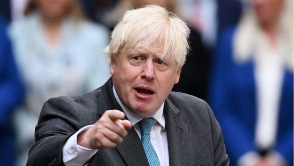 Boris Johnson renunciou ao cargo neste ano, mas há quem defenda seu retorno.  — Foto: Getty Images via BBC