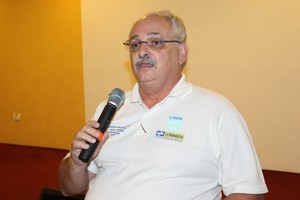 Ricardo de Moura, membro do comitê técnico da Fina (Foto: Hélder Rafael/GloboEsporte.com)
