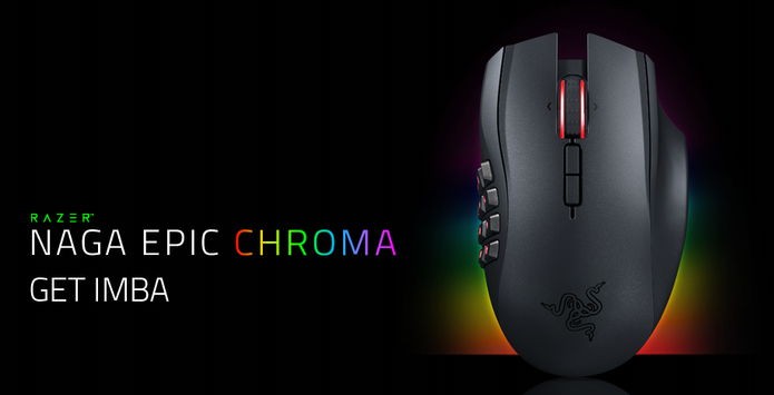 Razer Naga Epic Chroma é um excelente mouse com bateria recarregável (Foto: Divulgação/Razer) 