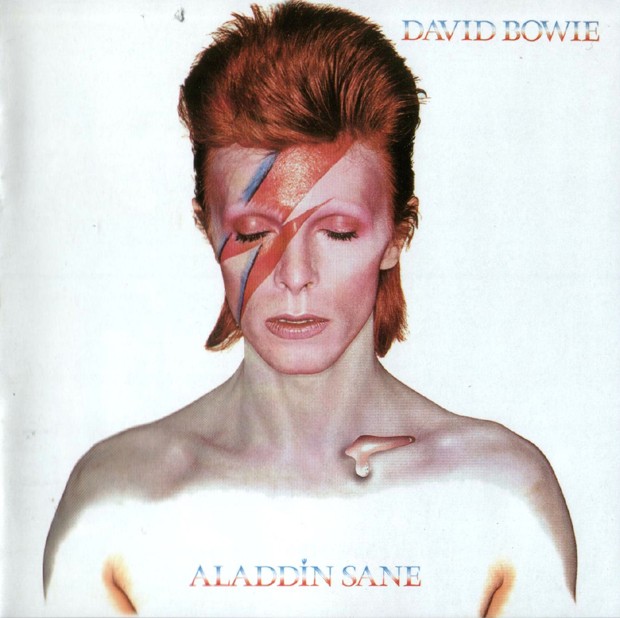 'Aladdin Sane', lançado por Bowie em 1973 (Foto: Divulgação)