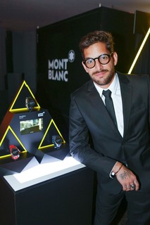  Felipe Pezzoni foi conferir o Summit, smartwatch da Montblanc