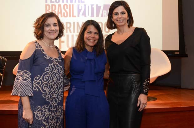 Claudia Bocciardi, diretora de marketing da Braskem, Daniela Falcão, diretora-geral da Globo Condé Nast, e Ana Laura Sivieri, gerente de marketing da Braskem (Foto: Rodrigo Zorzi)
