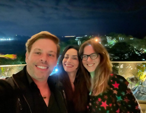 Bruno Chateaubriand, Suzana Pires e Márcia Disitzer (Foto: Reprodução/ Instagram)