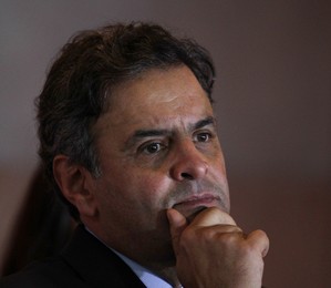 O provável candidato do PSDB à Presidência da República, senador Aécio Neves (Foto: Agência OGlobo)