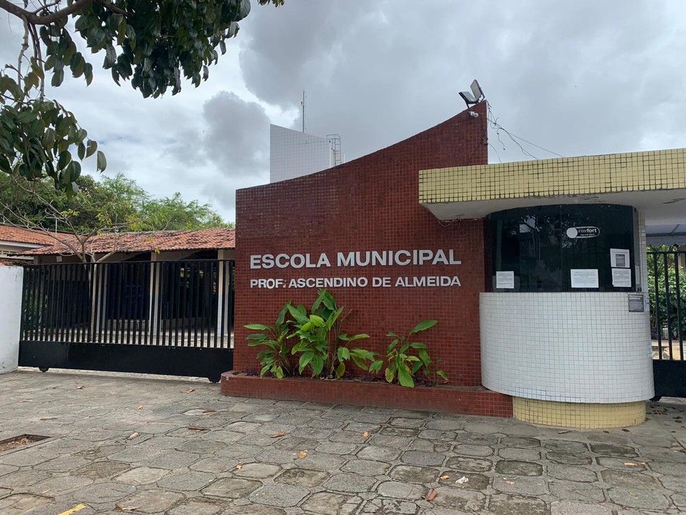 Escola municipal em Natal — Foto: Anna Alyne Cunha/Inter TV Cabugi