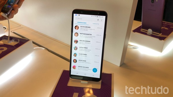 Aplicativo Para Descobrir Quem Mexeu No Celular Iphone Galaxy J8 Em Detalhes Pontos Positivos E Negativos Do Celular