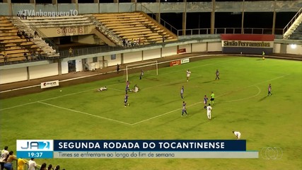 Confira os confrontos da segunda rodada do Tocantinense 2024