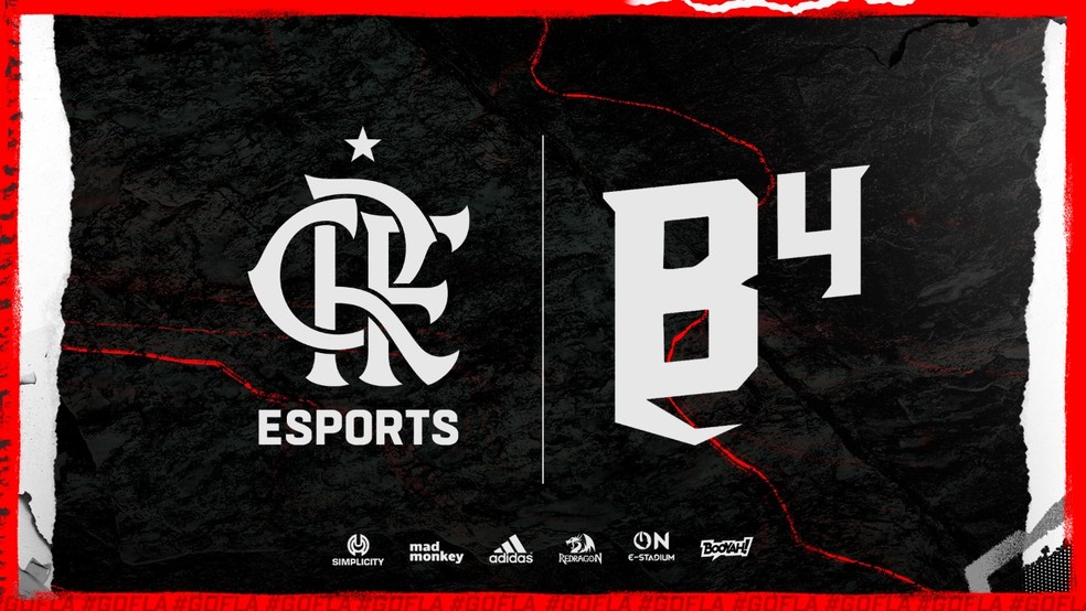 Flamengo e B4 fecharam parceria no Free Fire — Foto: Reprodução/Flamengo