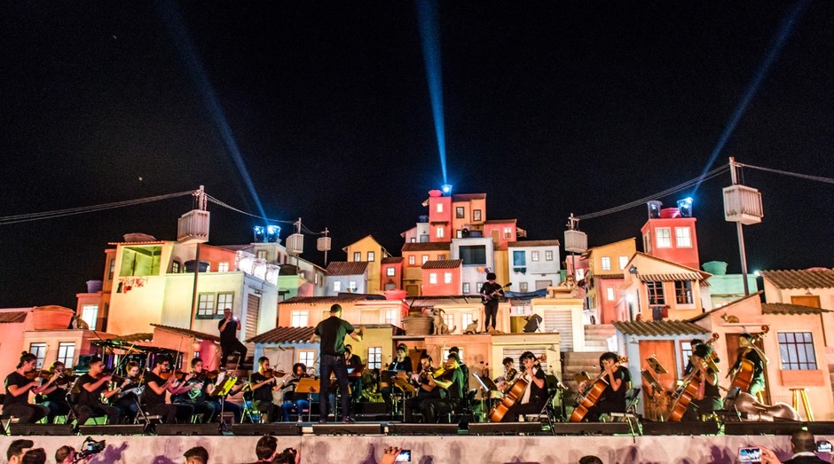 Espaço Favela mostrará a cultura e a comida das comunidades. Foto mostra apresentação em evento-teste da última terça (Foto: André Cyriaco)
