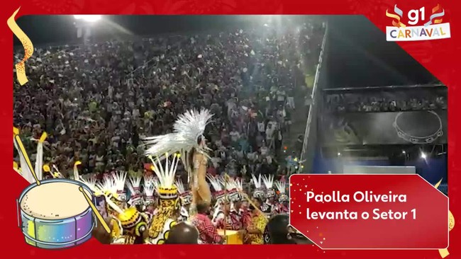 Paolla Oliveira levanta o Setor 1