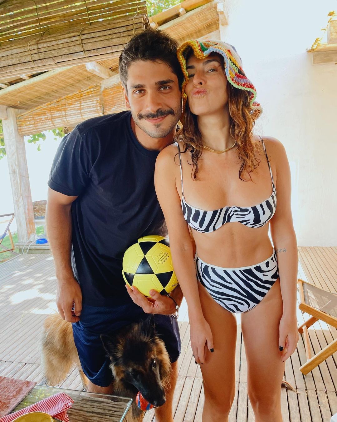 Fernanda Paes Leme e Victor Sampaio (Foto: Reprodução Instagram)