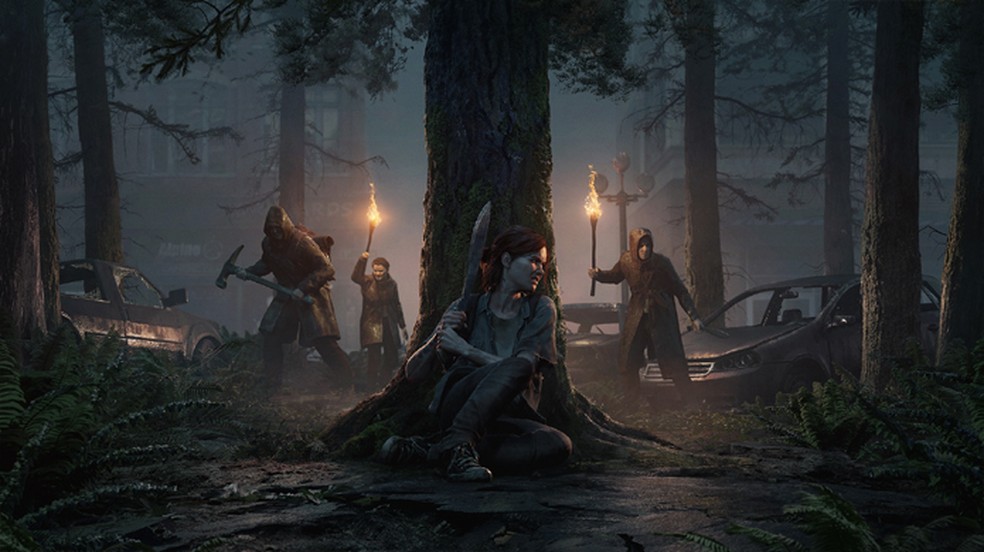The Last of Us Part 2: arte mostra Ellie em sua jornada de vingança contra os membros de um culto — Foto: Reprodução/PlayStation Blog