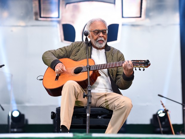 Gilberto Gil no Coala Festival (Foto: Eduardo Martins/AgNews)