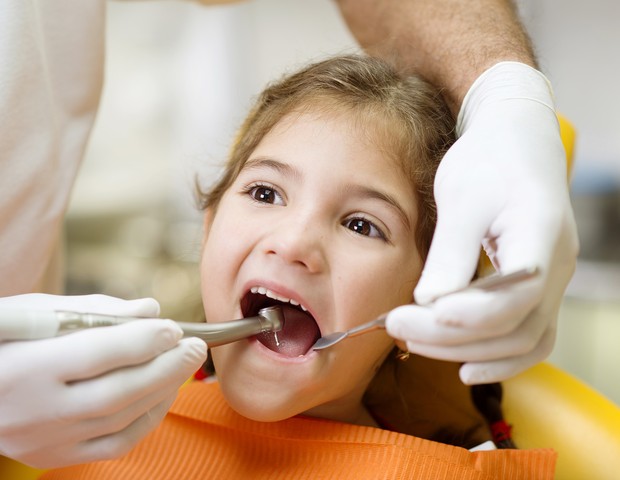 Menina no dentista (Foto: Thinkstock)