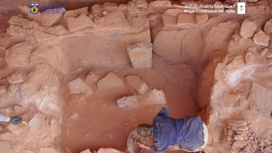 Área de rituais há 7 mil anos na Arábia Saudita tem ossos humanos e animais