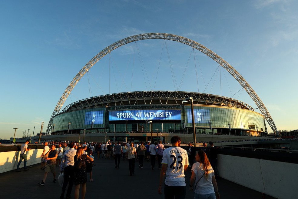 Real Madrid jogará no Wembley pela primeira vez (Foto: Reprodução Twitter)