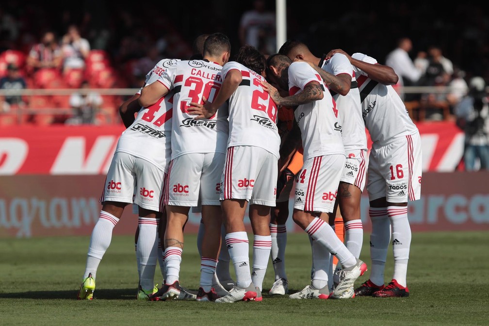 São Paulo de 2021 está em fase complicada no Brasileirão — Foto: Rubens Chiri / saopaulofc.net