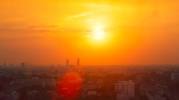 BBC - 2018 foi o quarto ano mais quente desde que os registros de temperatura começaram, em 1850 (Foto: Getty Images via BBC News)
