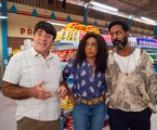 Tony Ramos, Vilma Melo e Luis Miranda em 'Encantado's' | Estevam Avellar/Globo