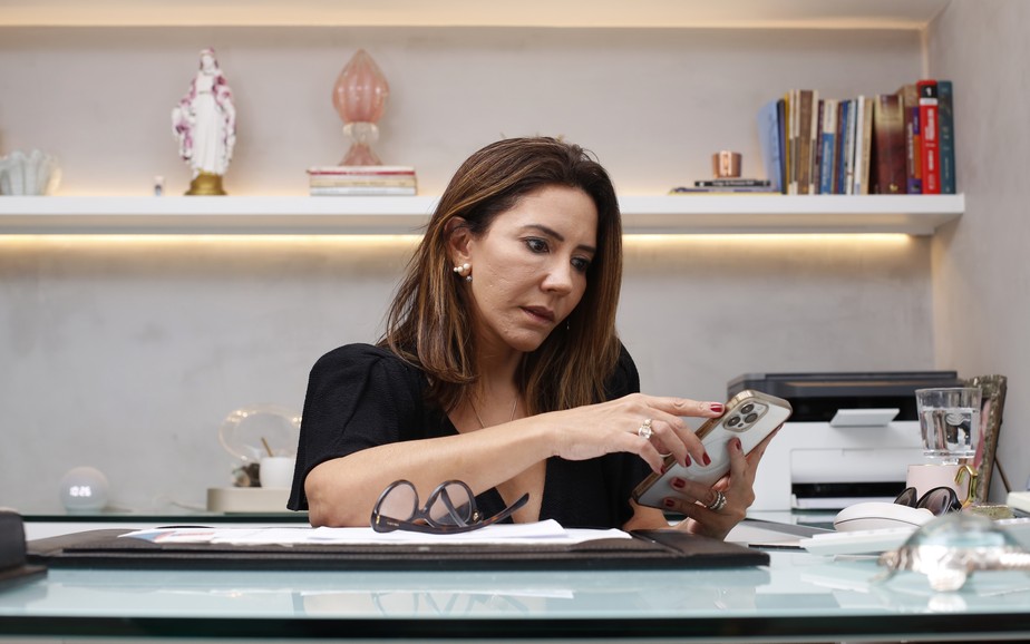 A advogada e estudante de gastronomia Simone Cersosimo migrou para o 5G puro assim que a rede chegou ao Rio, mas ela vem observando que na maior parte do tempo navega no 4G