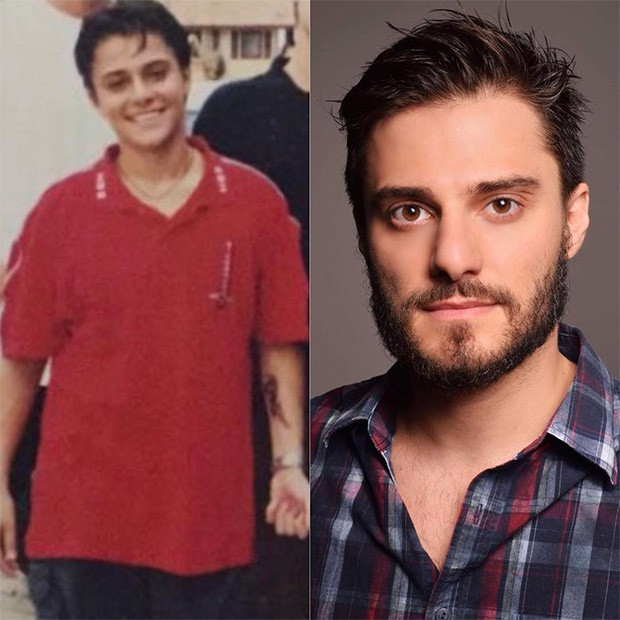 Antes e depois de Hugo Bonemer (Foto: Reprodução/Instagram)