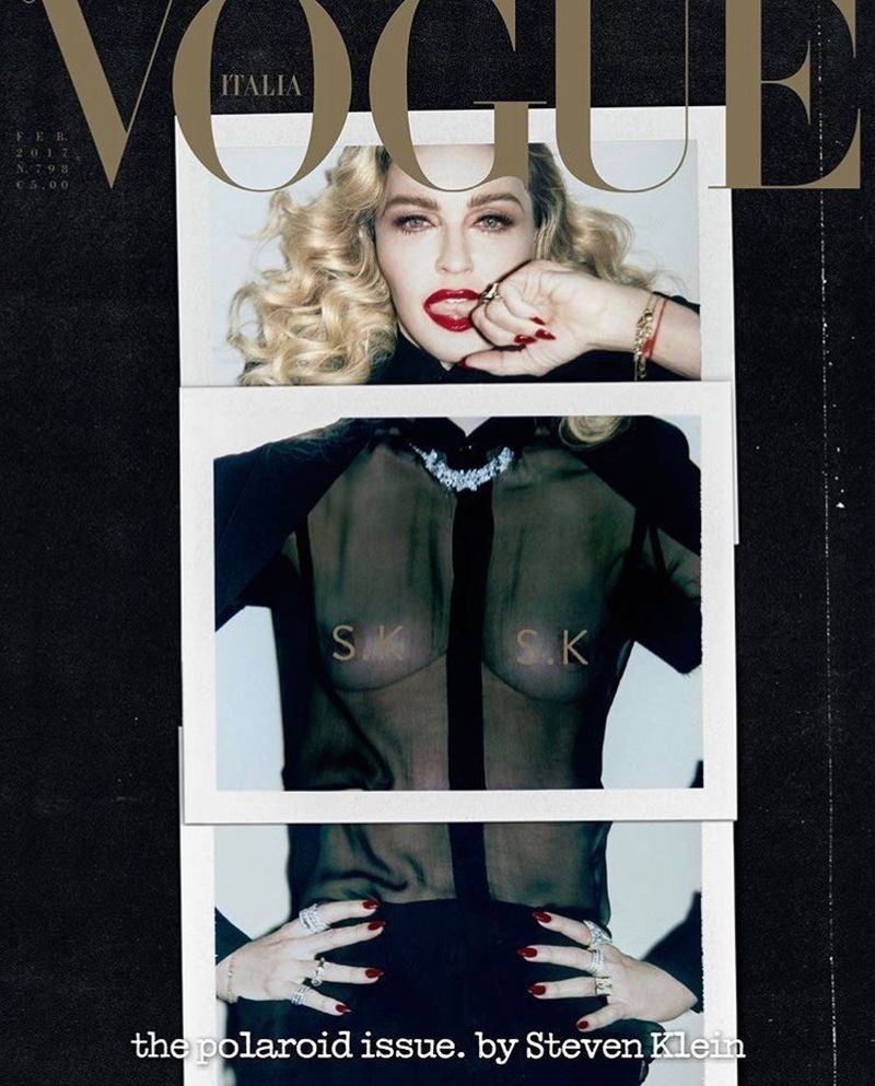 Madonna by Steven Klein para Vogue Italia - Fevereiro 2017 (Foto: Reprodução )