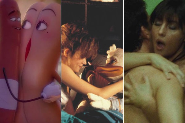 Festa da Salsicha (2016), Howard, O Pato (1986) e Mandando Bala (2007) são alguns dos filmes que já apresentaram cenas de sexo muito estranhas... (Foto: Divulgação)