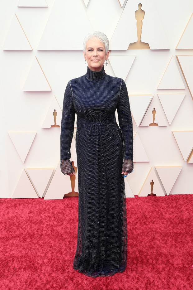 HOLLYWOOD, CALIFORNIA - MARCH 27: Jamie Lee Curtis attends the 94th Annual Academy Awards at Hollywood and Highland on March 27, 2022 in Hollywood, California. (Photo by David Livingston/Getty Images) (Foto: Getty Images)