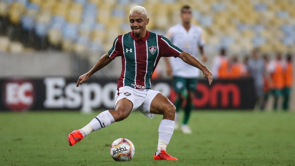 Gabriel Capixaba fez só dois jogos pelo profissional do Flu — Foto: Lucas Merçon / Fluminense FC