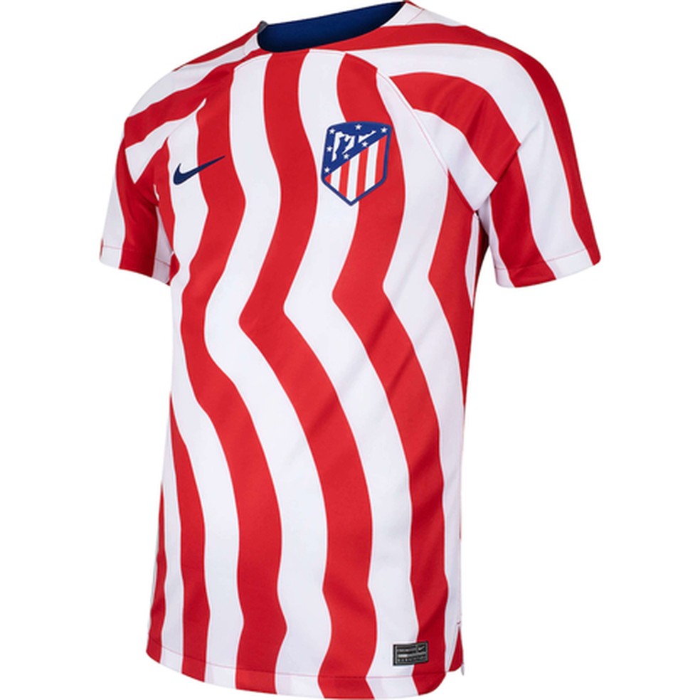 Camisa titular Atlético de Madrid — Foto: Divulgação/Atlético de Madrid