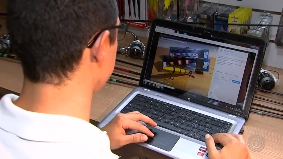 microempreendedores vendem produtos atravÃ©s da internet em Itapetininga â€” Foto: ReproduÃ§Ã£o/TV TEM