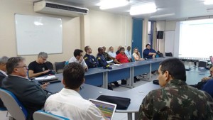 Presentes representantes do Governo Federal, Governo de Roraima e do município de Boa Vista (Foto: Divulgação/SECOM)
