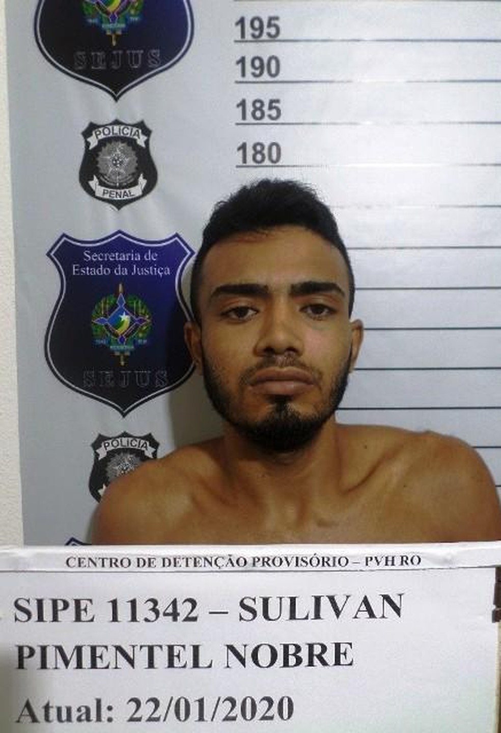 Sulivan Pimental Nobre, estava foragida da Colonia Penal desde novembro do ano passado — Foto: Divulgação