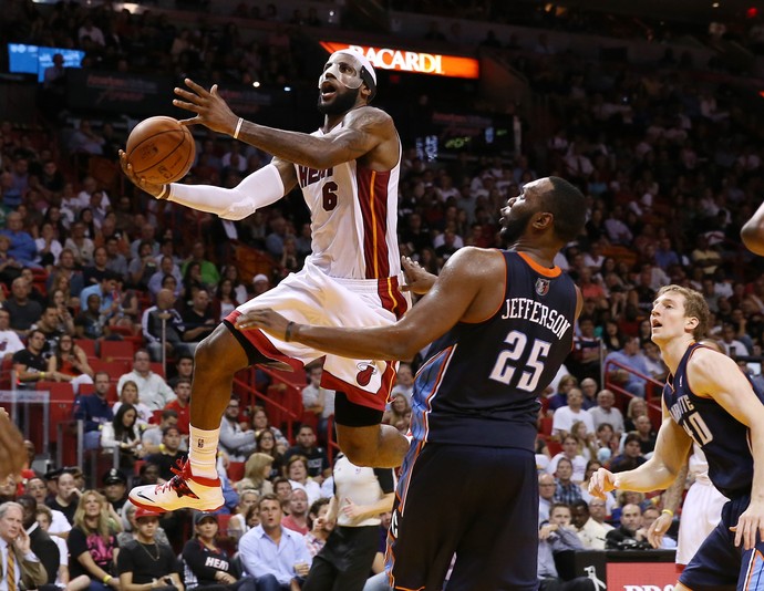 basquete nba lebron james miami heat charlotte bobcats (Foto: Reuters)