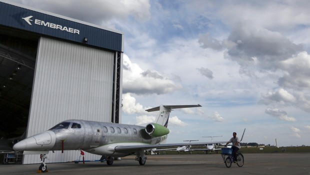 Sede da Embraer em São José dos Campos (Foto: Nacho Doce/Reuters)