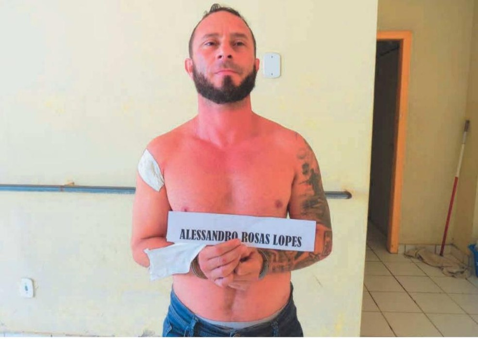 Policial penal Alessandro Rosas Lopes está preso há quase dois anos  — Foto: Arquivo 